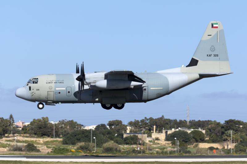 Kuwait KC-130J [Marshall Aerospace]