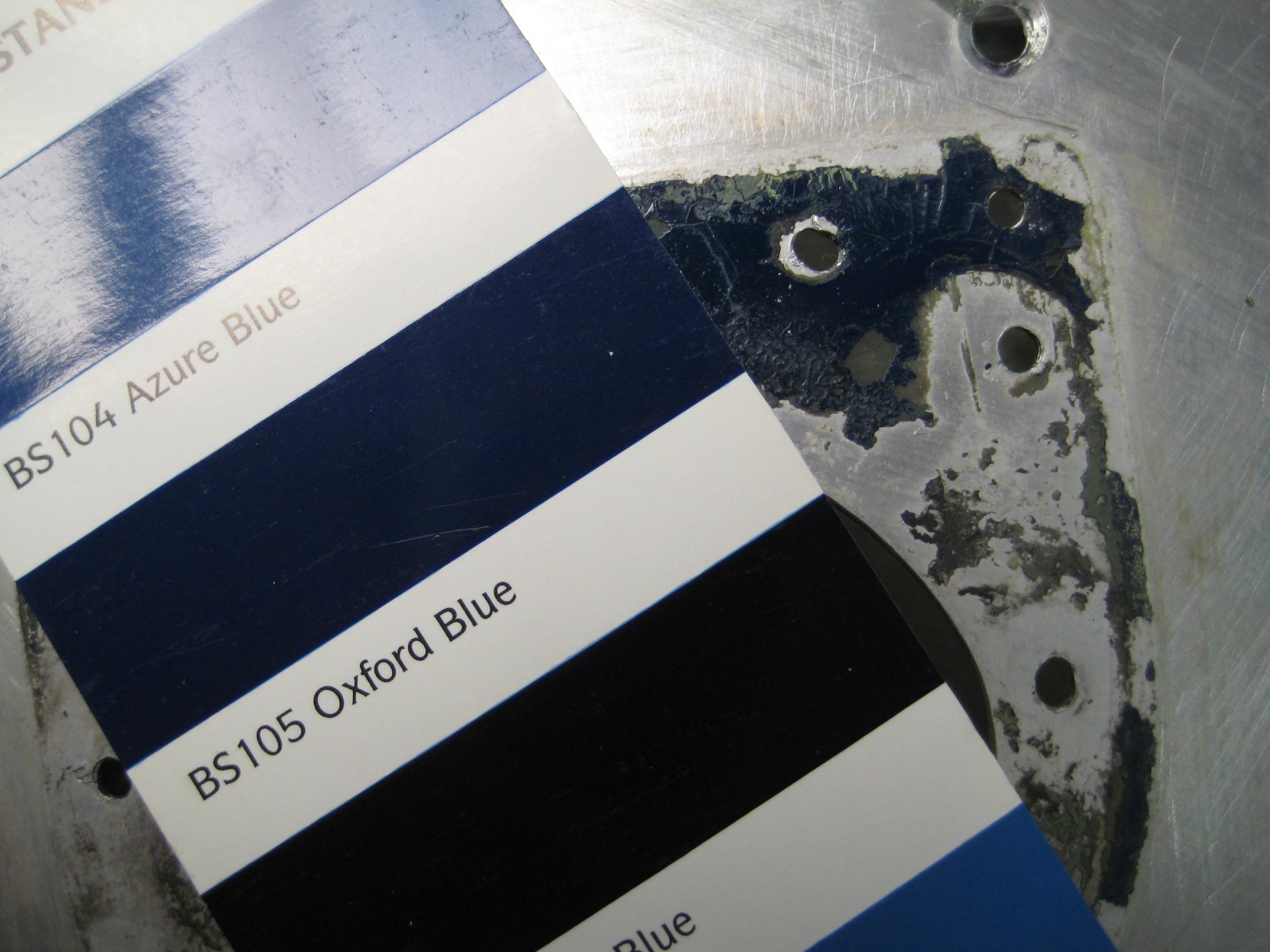 Azure Blue - BS104 - Standard Colour