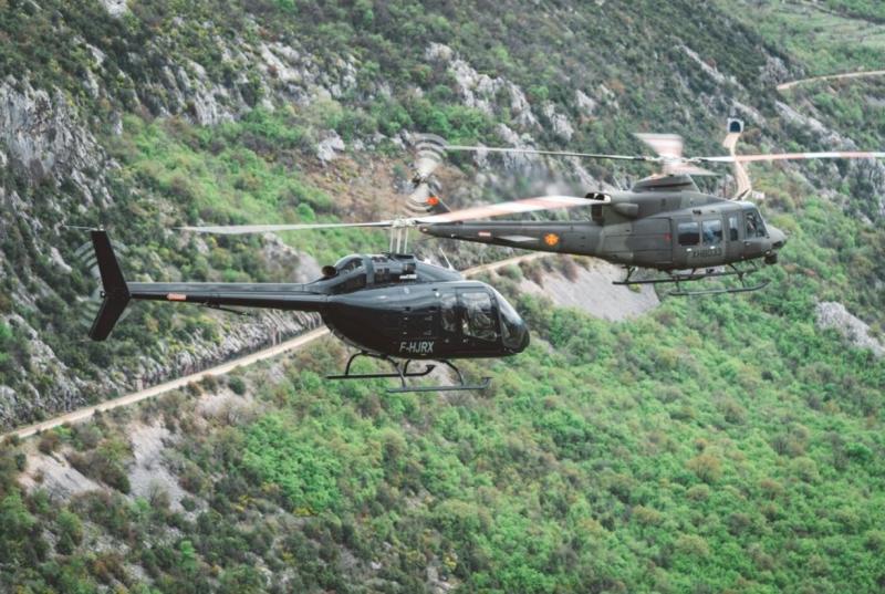 Bell 505 and Montenegro Air Force Bell 412EPI (XHB033) [Bell]