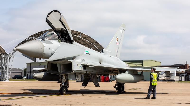 Typhoon FGR4 (No 12 Sqn - UK-Qatar Unit) [MoD Crown Copyright/LAC Iwan Lewis] #1