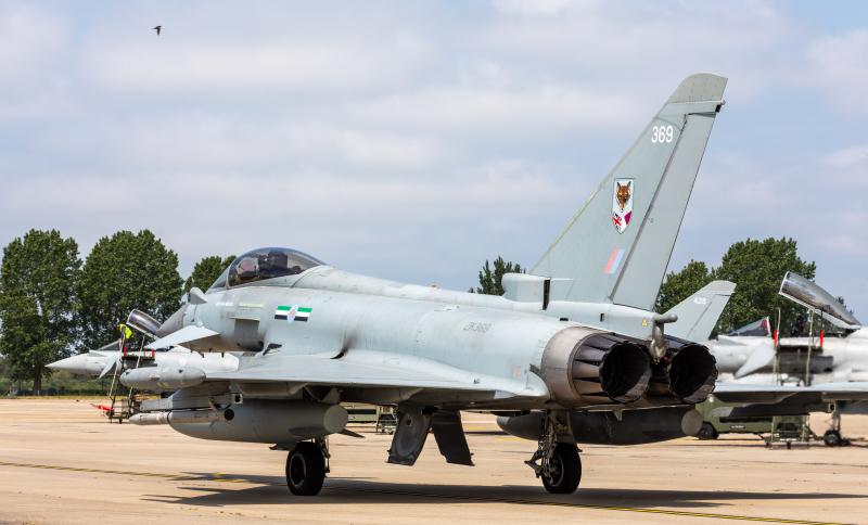 Typhoon FGR4 (No 12 Sqn - UK-Qatar Unit) [MoD Crown Copyright/LAC Iwan Lewis] #4