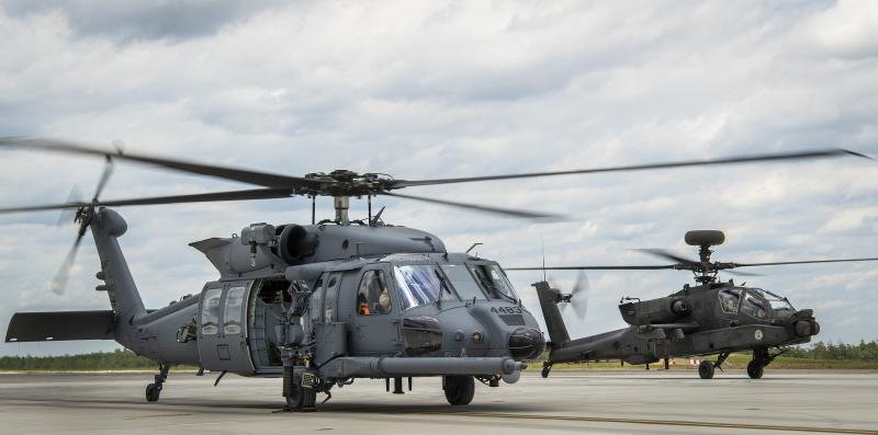 HH-60W and AH-64D [USAF/Samuel King Jr] #1