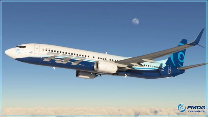 The 737-900 is the final instalment in the PMDG 737NG series.