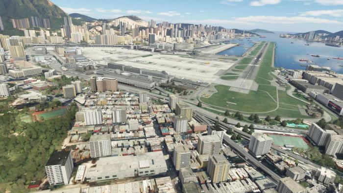 Many of the handcrafted airports have seen minor upgrades, including Kai Tak.